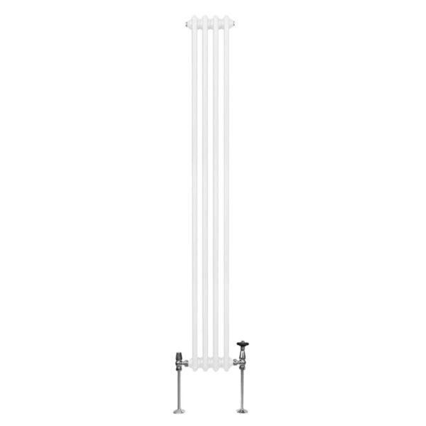 Monstershop Traditioneller 2 Spalten Heizkörper 1800 x 202 mm Weiß