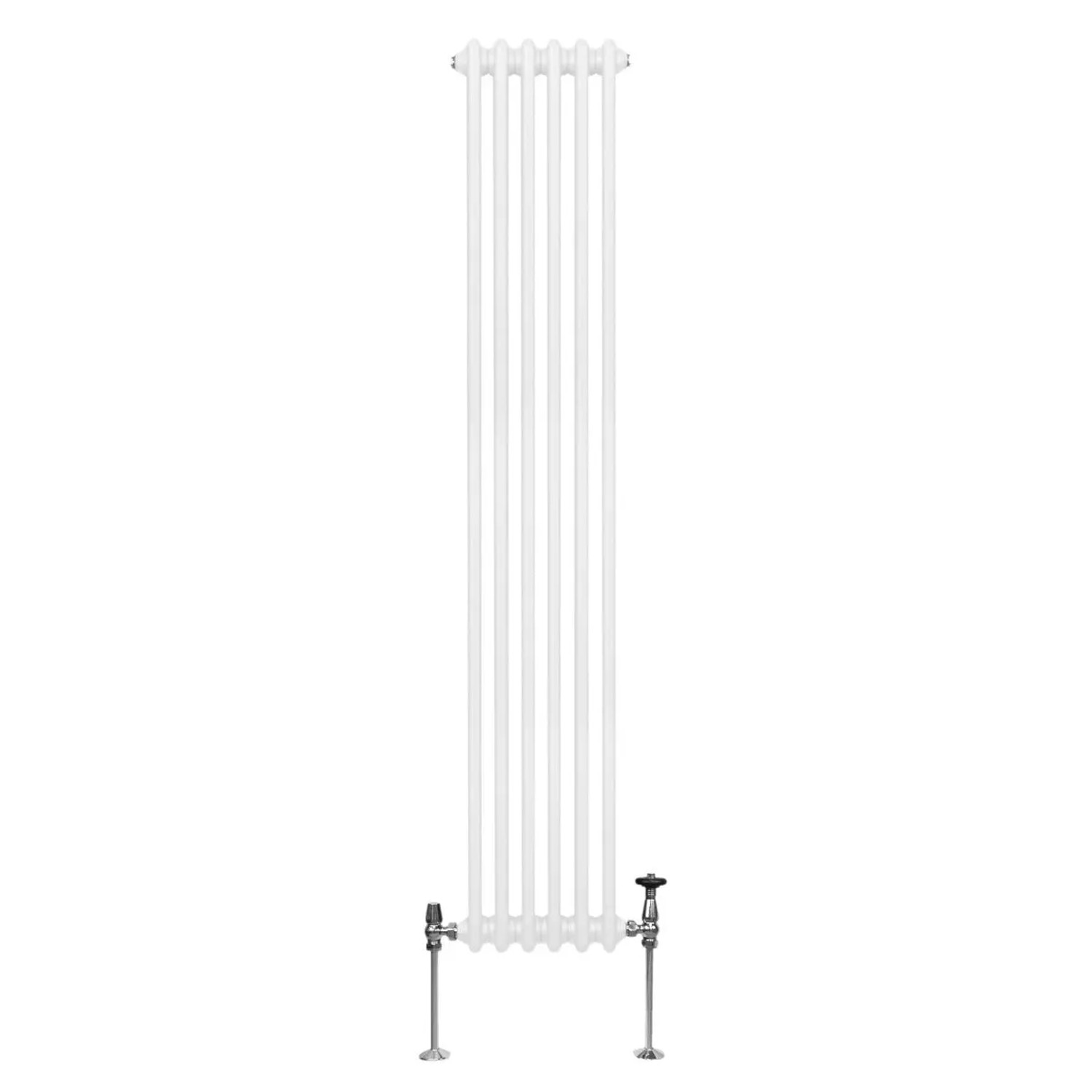 Monstershop Traditioneller 2 Spalten Heizkörper 1800 x 292 mm Weiß