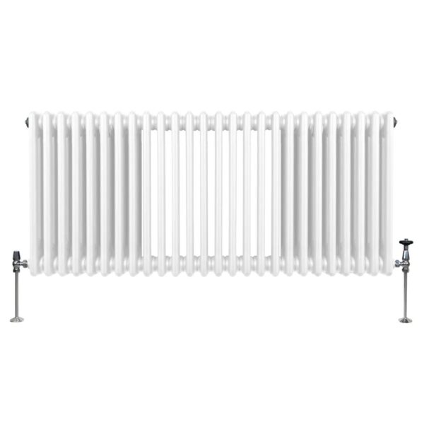Monstershop Traditioneller 3 Spalten Heizkörper 600 x 1192 mm Weiß Monstershop Traditioneller 3 Spalten Heizkörper 600 x 1192 mm Weiß