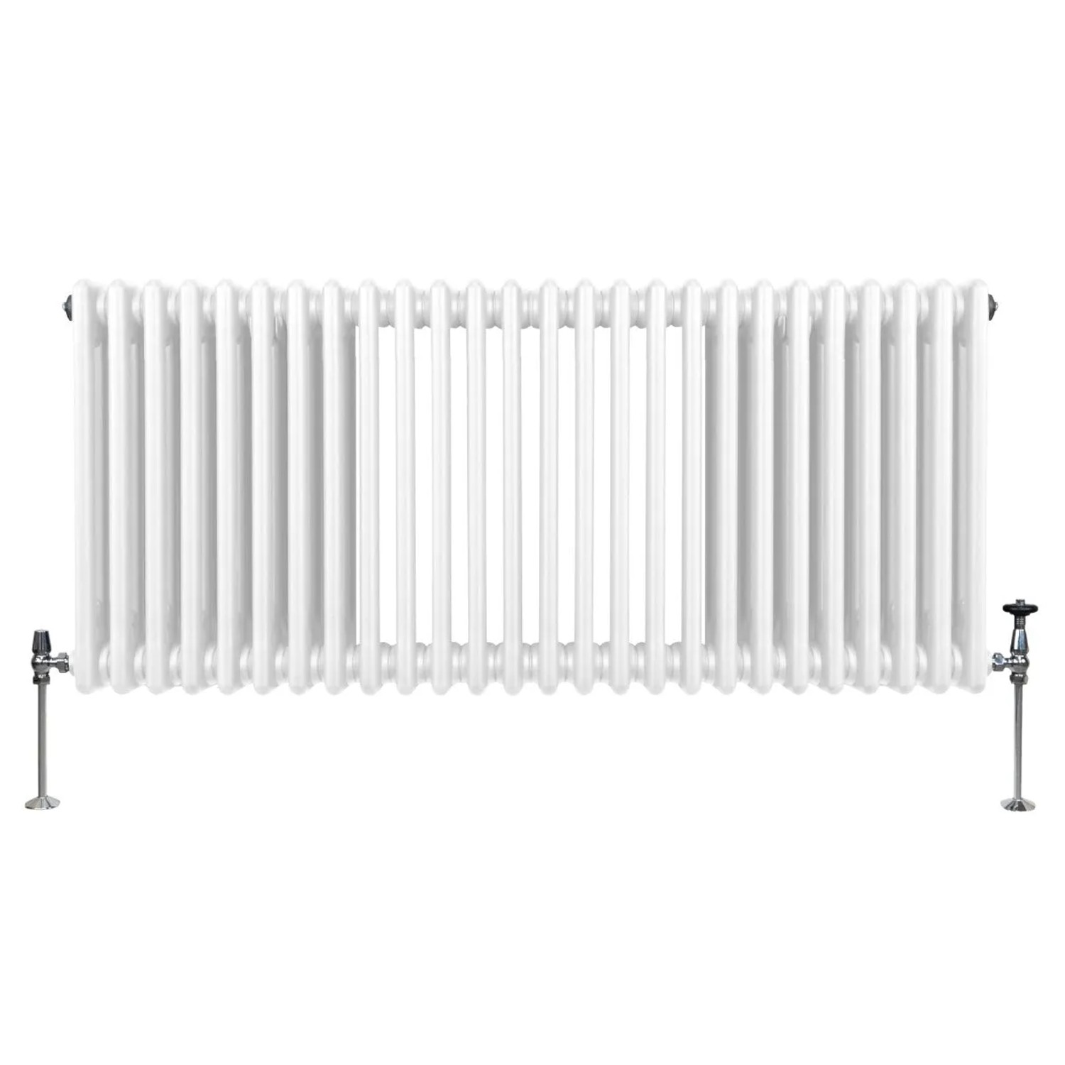 Monstershop Traditioneller 3 Spalten Heizkörper 600 x 1192 mm Weiß
