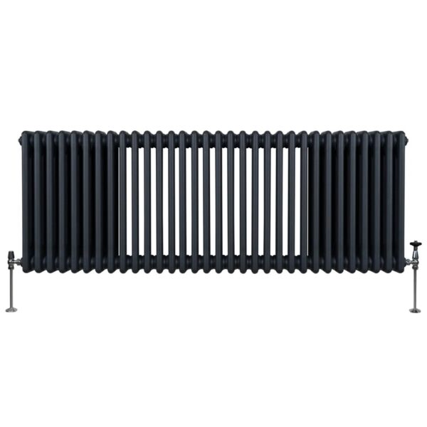 Monstershop Traditioneller 3 Spalten Heizkörper 600 x 1462 mm Anthrazitgrau Monstershop Traditioneller 3 Spalten Heizkörper 600 x 1462 mm Anthrazitgrau