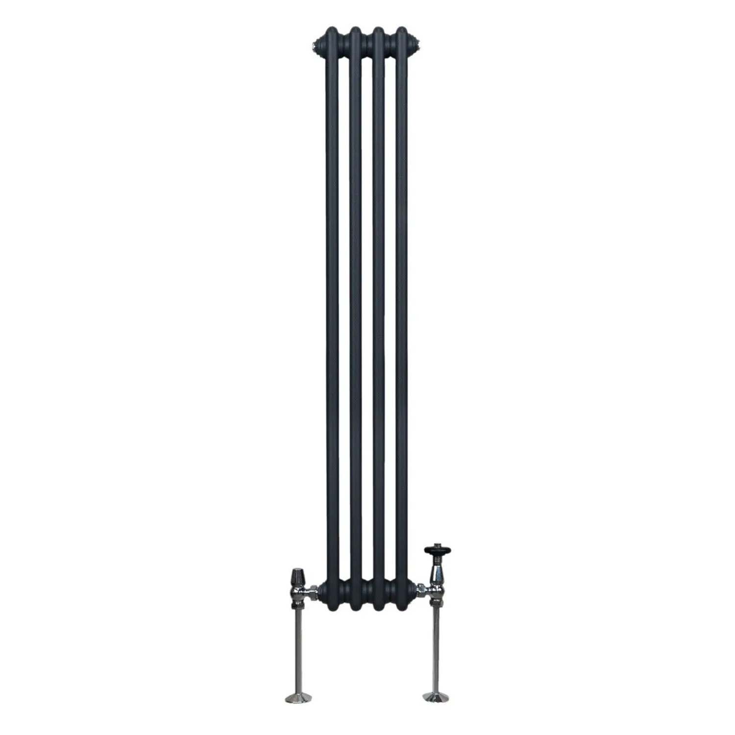 Monstershop Traditioneller 3 Spalten Heizkörper 1500 x 202 mm Anthrazitgrau