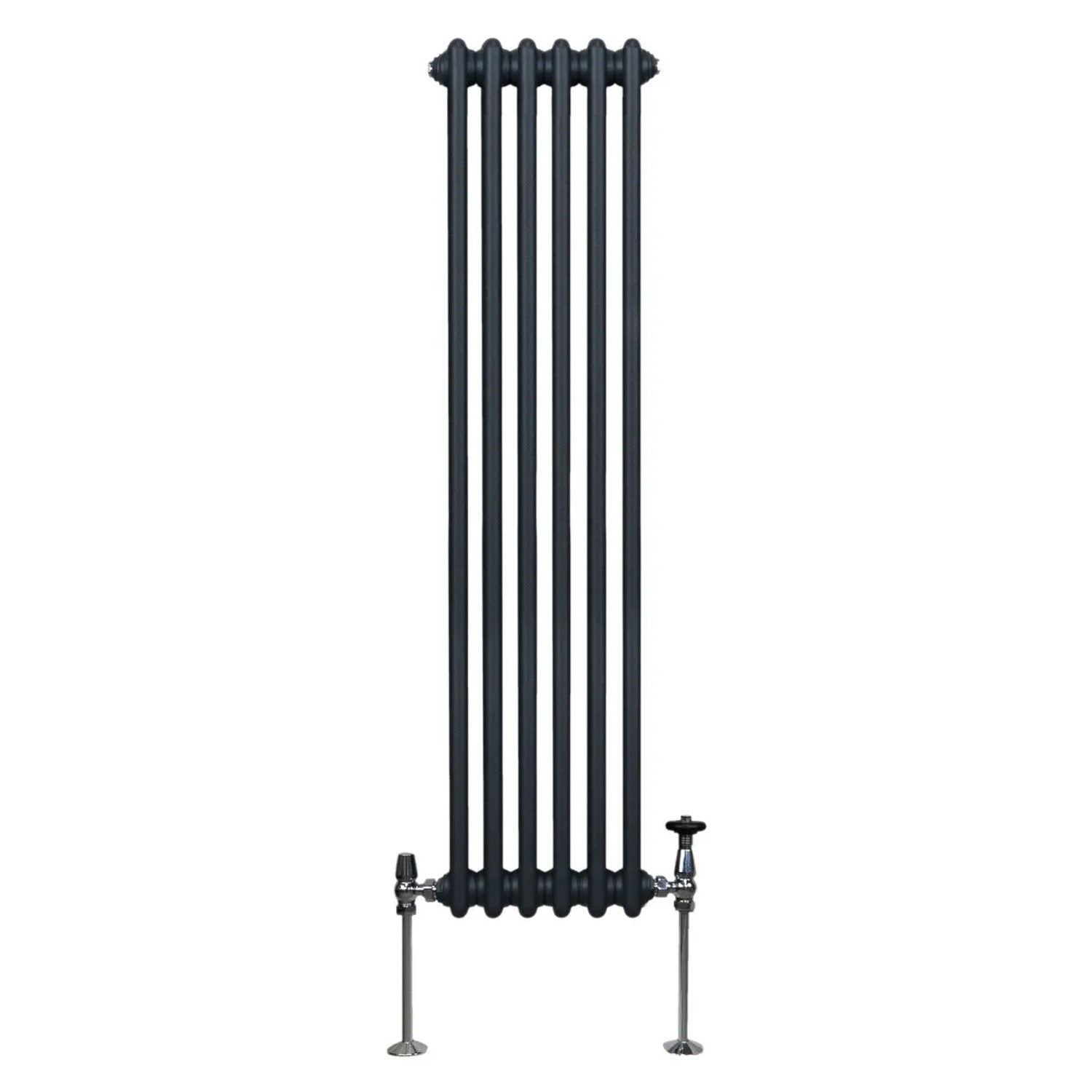 Monstershop Traditioneller 3 Spalten Heizkörper 1500 x 292 mm Anthrazitgrau