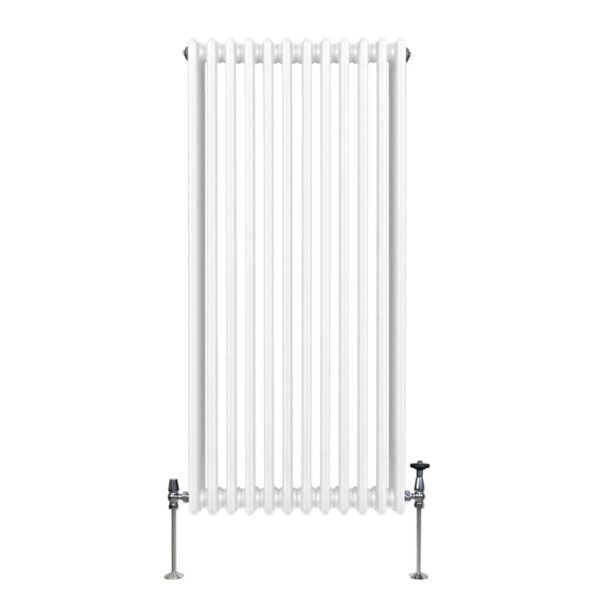Monstershop Traditioneller 3 Spalten Heizkörper 1500 x 562 mm Weiß