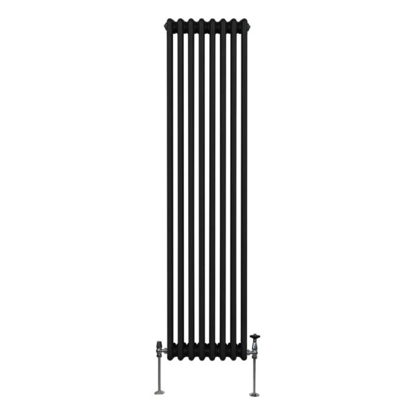 Monstershop Traditioneller 3 Spalten Heizkörper 1800 x 382 mm Schwarz Monstershop Traditioneller 3 Spalten Heizkörper 1800 x 382 mm Schwarz