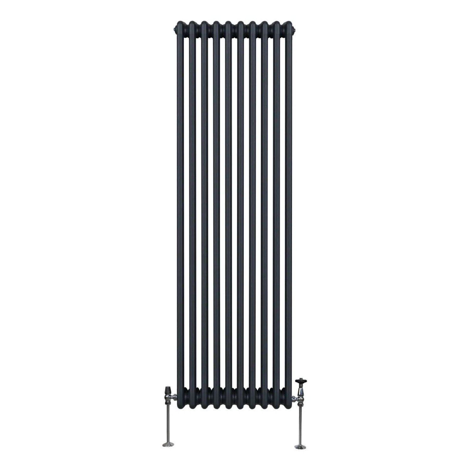 Monstershop Traditioneller 3 Spalten Heizkörper 1800 x 472 mm Anthrazitgrau