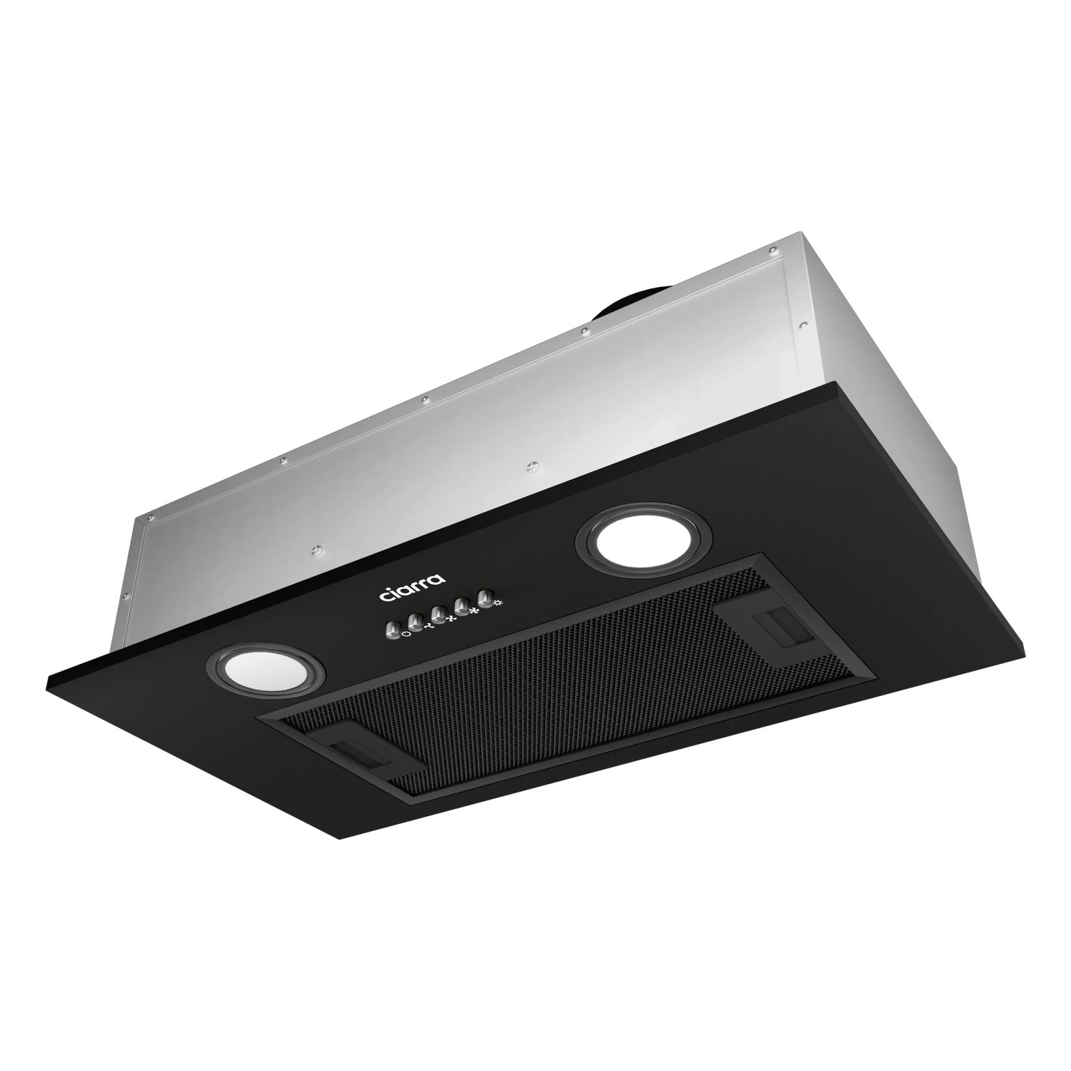 CIARRA Dunstabzugshaube 52 cm 3 Stufen Unterbau-Abzugshaube Edelstahl VMB5913A