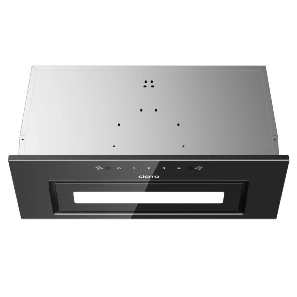 CIARRA Unterbauhaube Einbau-Dunstabzugshaube 460 m³/h 60cm Touch & Handgesten-Steuerung VM6931B