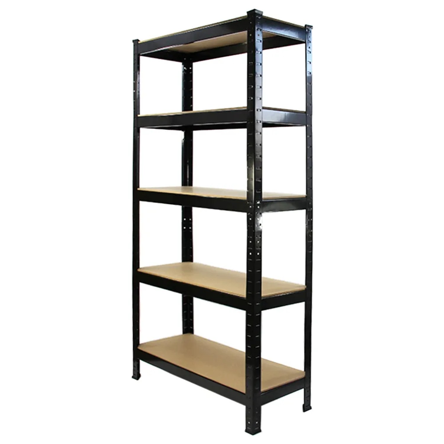 Monstershop 4 x Monster Racking T-Rax 75cm Lagerregal Schwarz mit Gratis Gummihammer