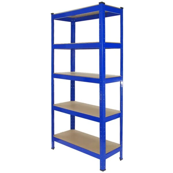 Monstershop 4 x Monster Racking T-Rax 75cm Lagerregal Blau mit Gratis Gummihammer