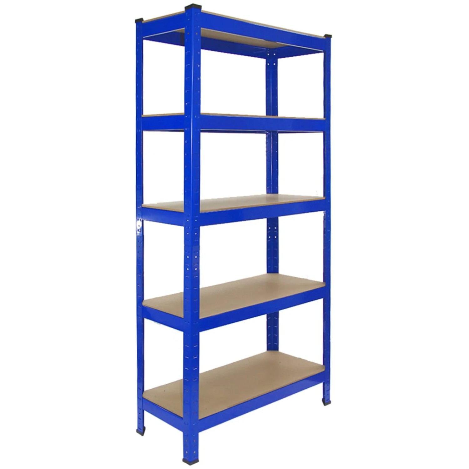 Monstershop 6 x Monster Racking T-Rax 75cm Lagerregal Blau mit Gratis Gummihammer