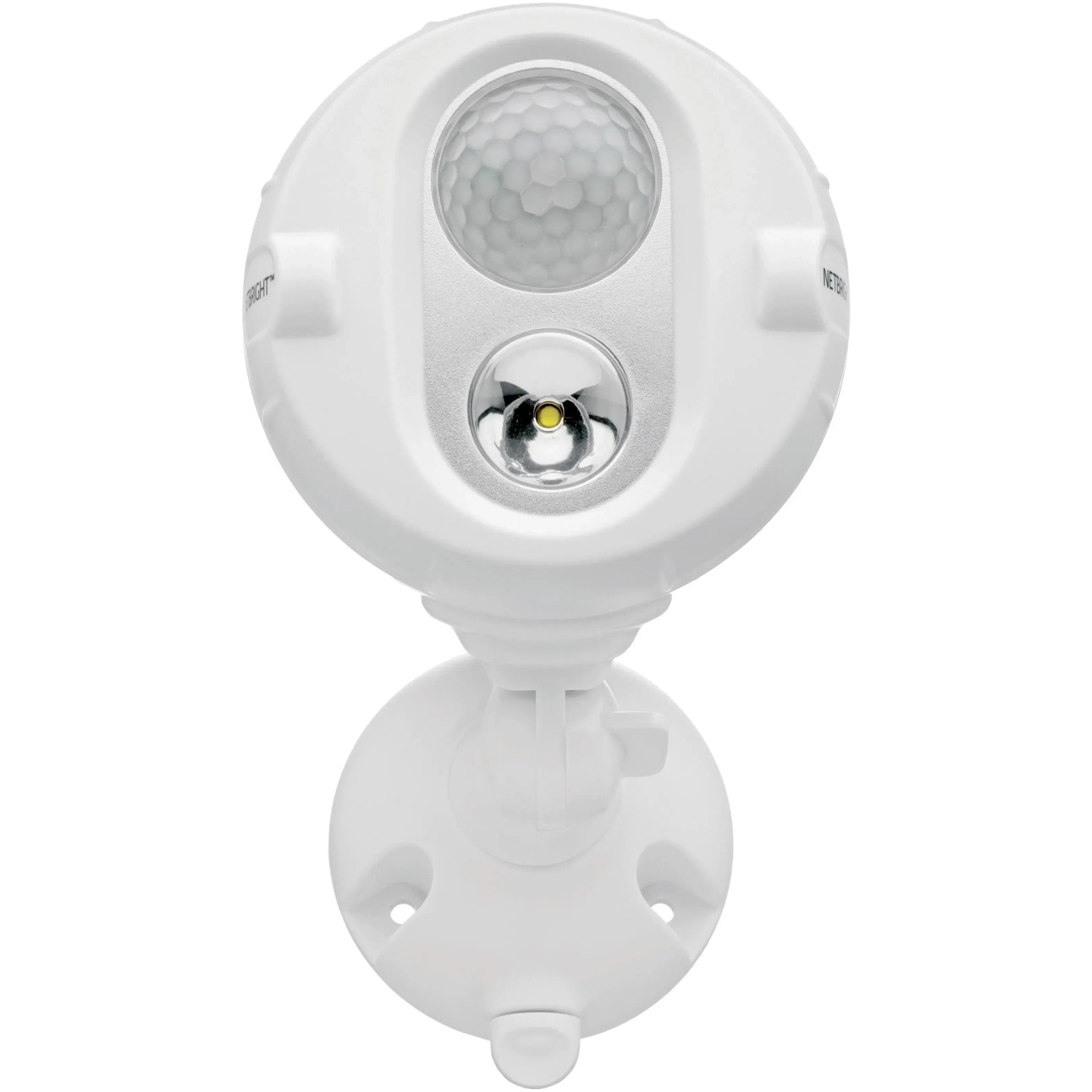 Mr. Beams MBN340 LED-Batterie-Außenstrahler mit Bewegungsmelder Weiß