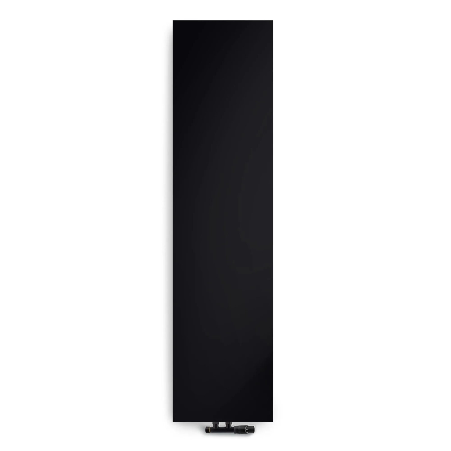 Belrad Vertikal Heizkörper Plan Schwarz Matt T20 2000 x 400 HxB 1155W