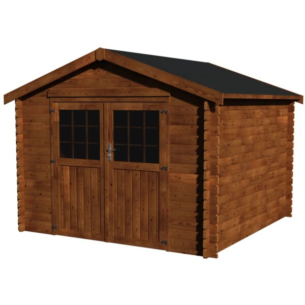 Decor et Jardin Gartenhaus Valodeal Kessdr. Imp. Braun 317 cm x 313 cm Decor et Jardin Gartenhaus Valodeal Kessdr. Imp. Braun 317 cm x 313 cm