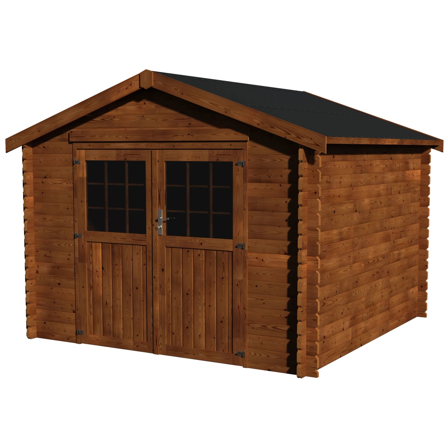 Decor et Jardin Gartenhaus Valodeal Kessdr. Imp. Braun 317 cm x 313 cm