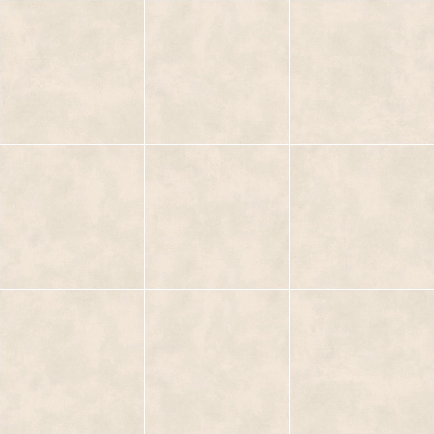 Bodenfliese Feinsteinzeug Silver Peak Creme glasiert matt 60cm x 60cm