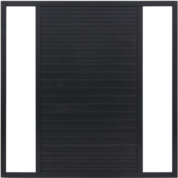Sichtschutzzaun Element Duo Anthrazit 180 cm x 180 cm