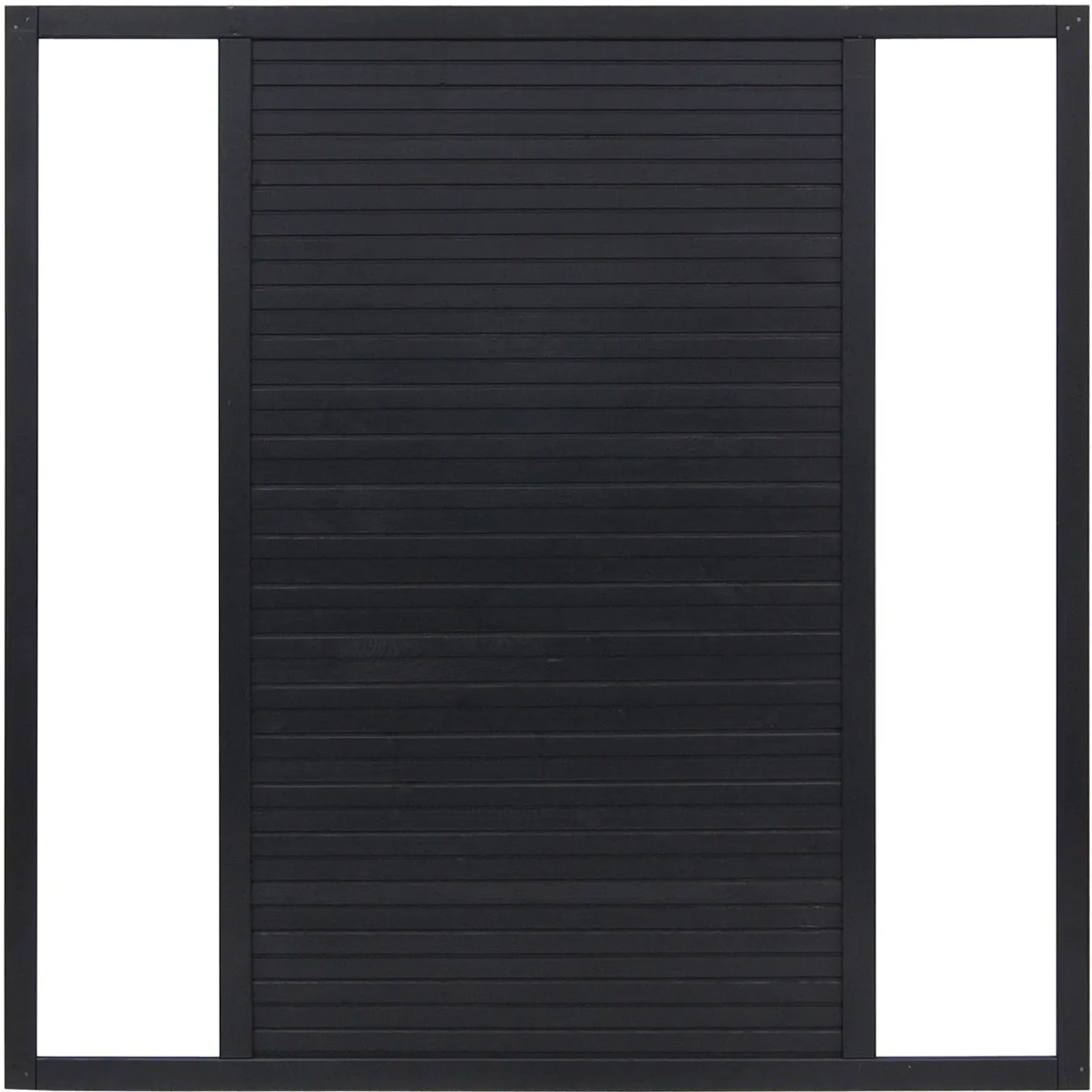 Sichtschutzzaun Element Duo Anthrazit 180 cm x 180 cm