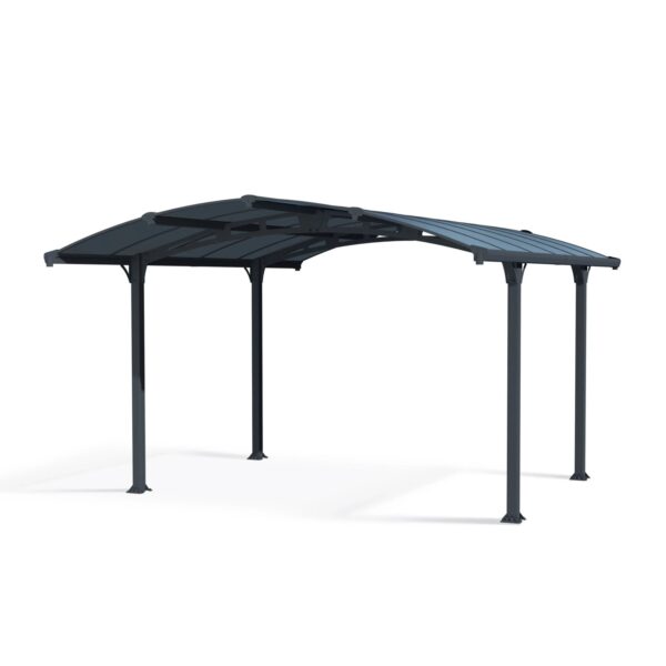 Canopia Carport Arcadia 4300 Anthrazit 360 cm x 440 cm