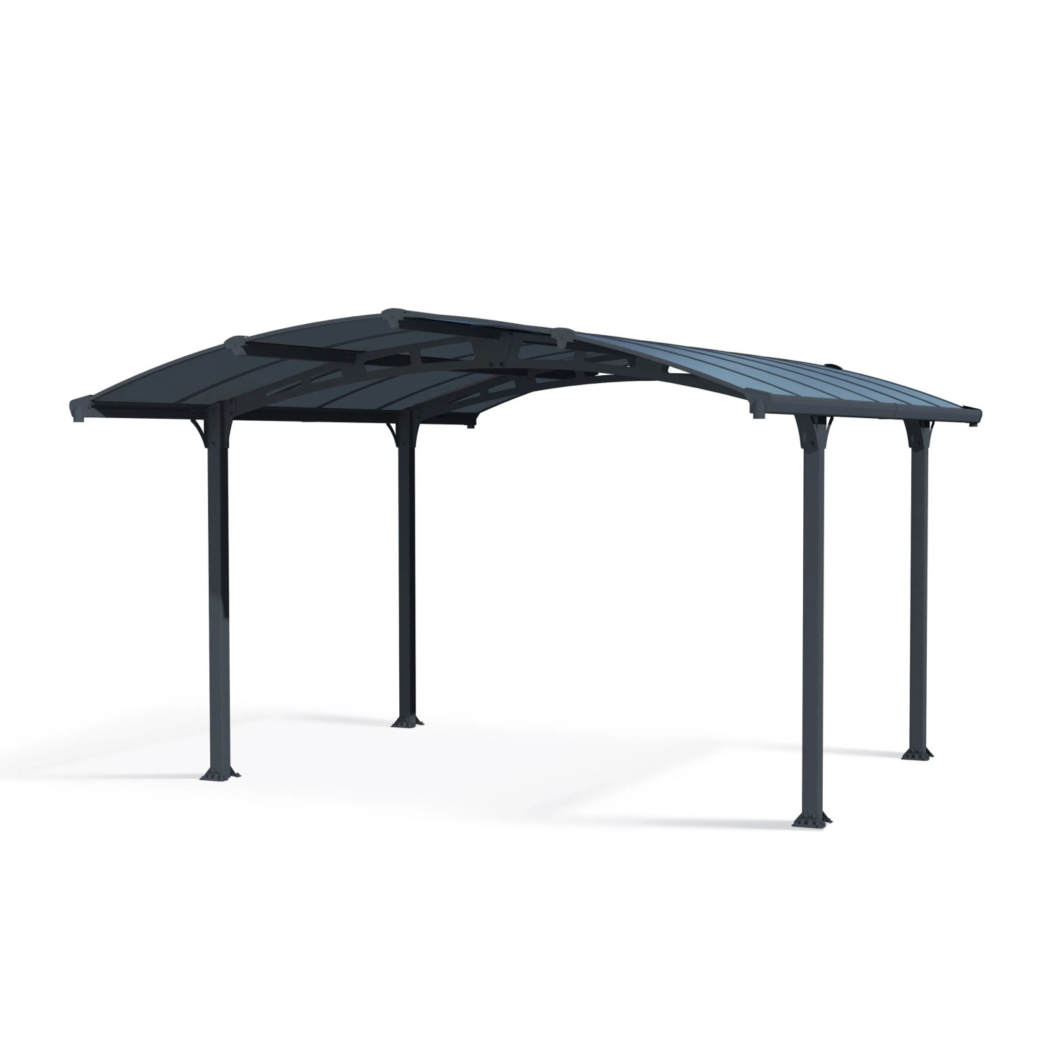 Canopia Carport Arcadia 4300 Anthrazit 360 cm x 440 cm