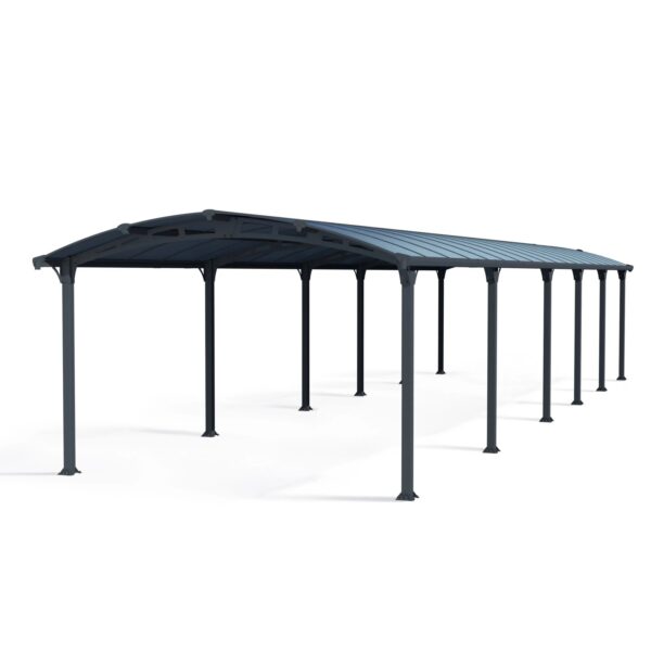 Canopia Carport Arcadia 12700 Anthrazit 360 cm x 1300 cm Canopia Carport Arcadia 12700 Anthrazit 360 cm x 1300 cm