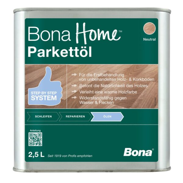 Bona Home Parkett-Öl Neutral 2,5,