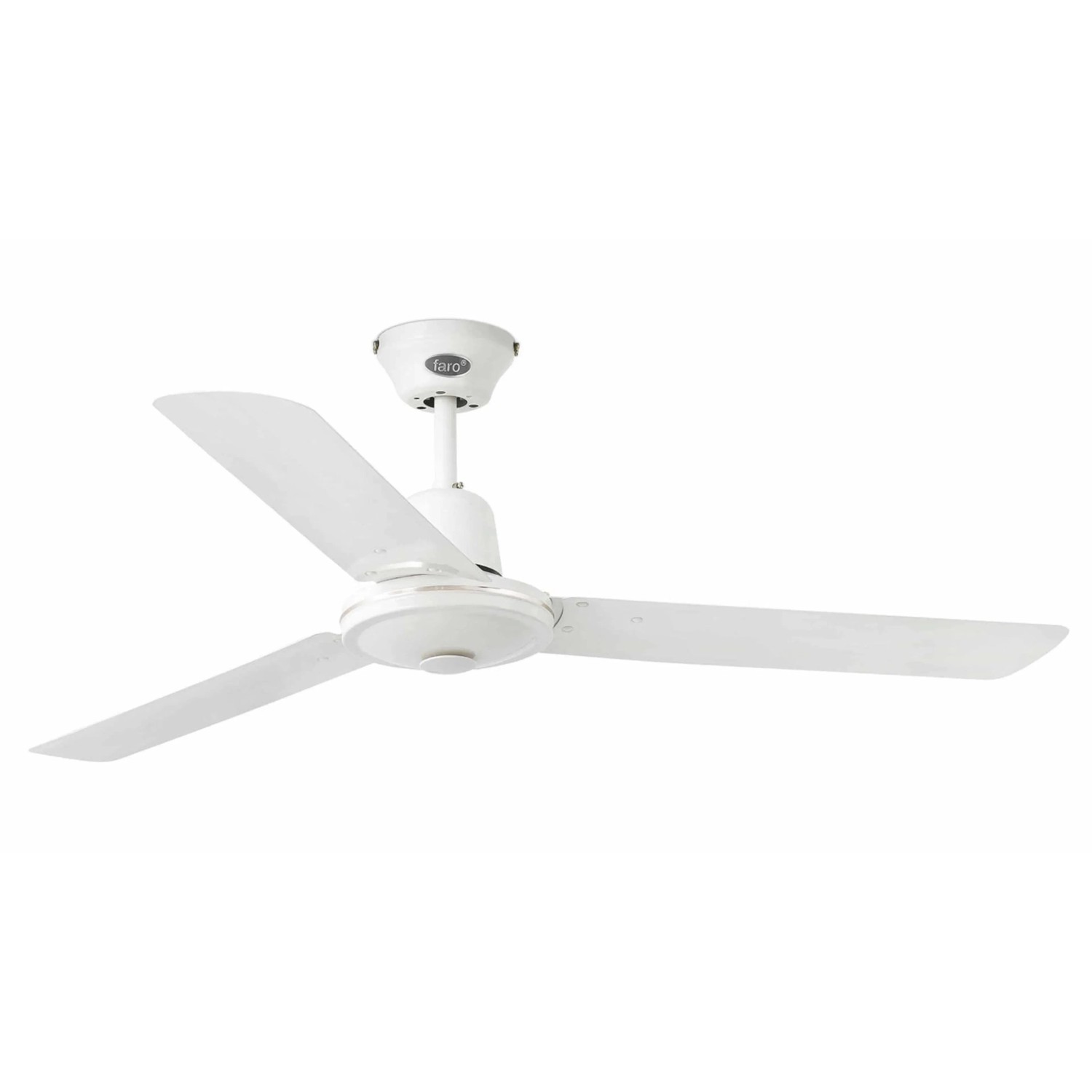 FARO Deckenventilator mit Wandschalter Eco Indus Indus Weiß 120 cm