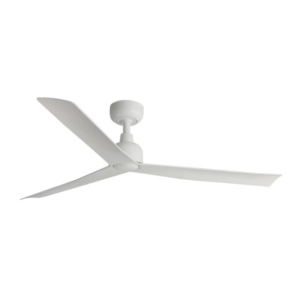 FARO Outdoor Energiespar Deckenventilator mit Fernbedienung Marine Weiß IP44