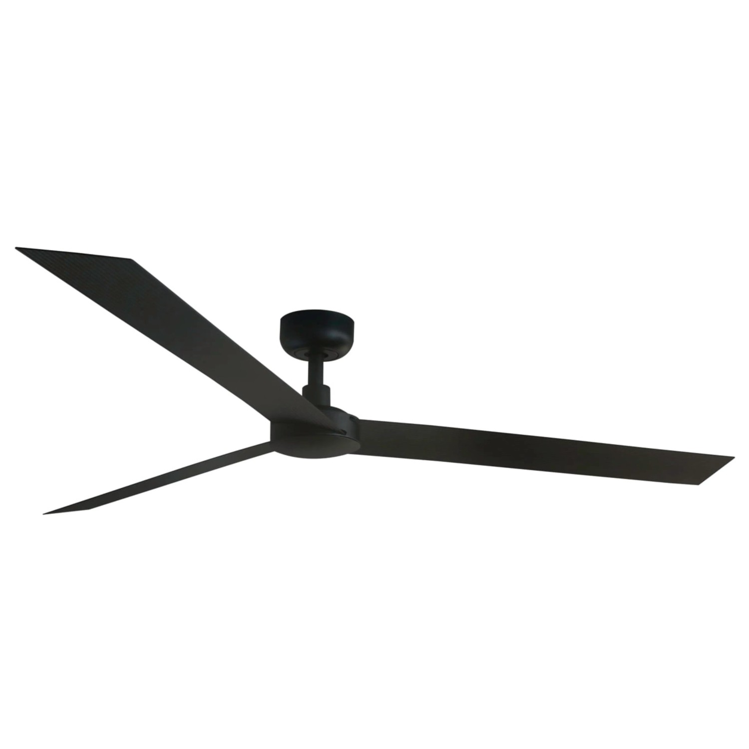 FARO Energiespar Deckenventilator mit Fernbedienung Cruiser XL Schwarz 160 cm