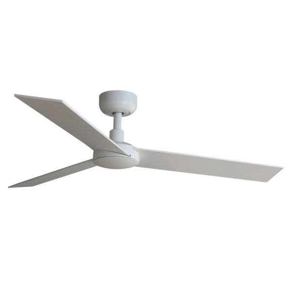 FARO Energiespar Deckenventilator mit Fernbedienung Rudder S Weiß 106 cm