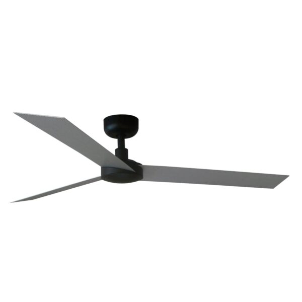 FARO Energiespar Deckenventilator mit Fernbedienung Cruiser L Aluminium 132 cm