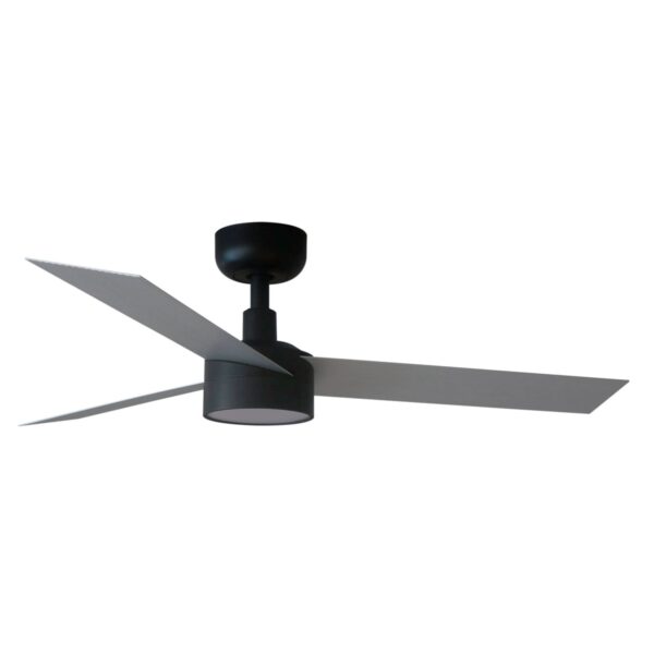 FARO Energiespar Deckenventilator mit LED Beleuchtung und Fernbedienung Cruiser S Aluminium 106 cm