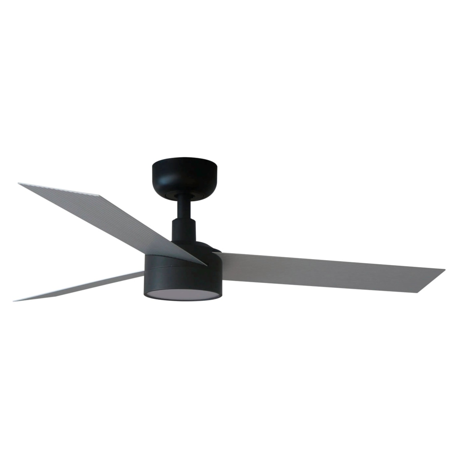 FARO Energiespar Deckenventilator mit LED Beleuchtung und Fernbedienung Cruiser S Aluminium 106 cm