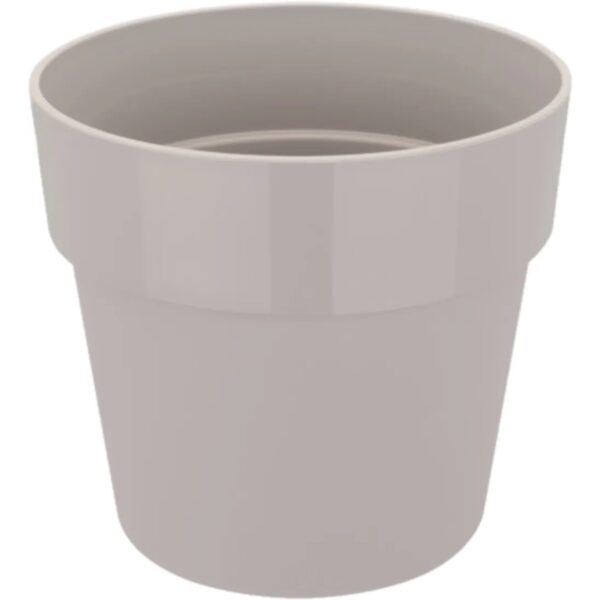 Elho Blumentopf B.for Original Mini Ø 13 cm x 12 cm Warmes Grau