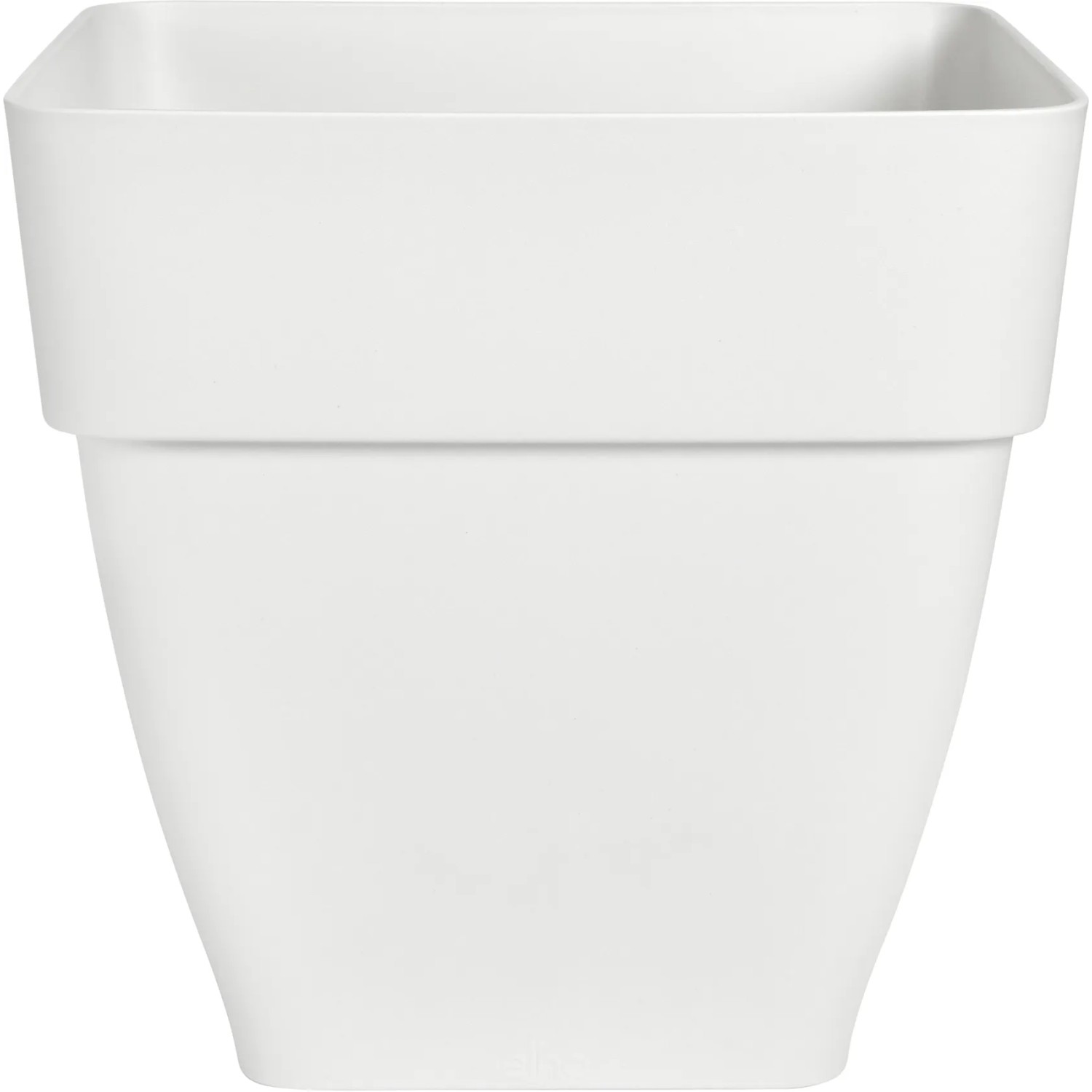 Elho Blumentopf Vibia Campana Viereckig 37 cm x 37 cm x 36 cm Weiß