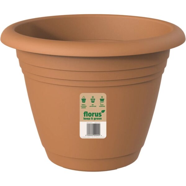 Florus Pflanztopf Mediterran Campana Fiore Alessia Ø 39 cm Terra Florus Pflanztopf Mediterran Campana Fiore Alessia Ø 39 cm Terra