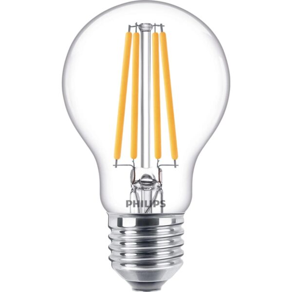 Philips LED-Leuchtmittel E27 Glühlampenform 10,5 W 1521,m 10,4 x 6 cm (H x Ø) Philips LED-Leuchtmittel E27 Glühlampenform 10,5 W 1521,m 10,4 x 6 cm (H x Ø)