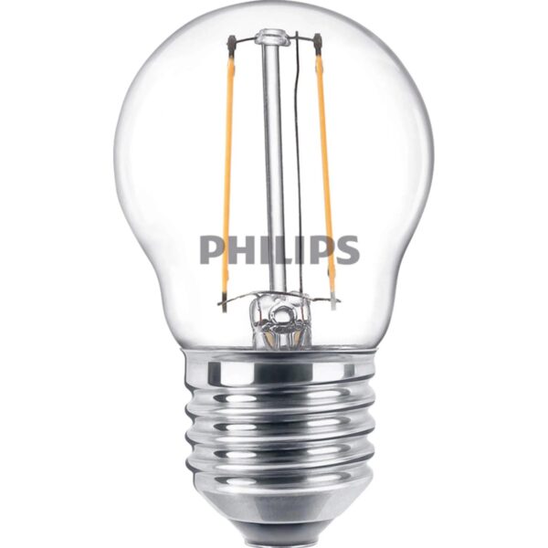 Philips LED-Leuchtmittel E27 Tropfenform 2 W 250,m 7,8 x 4,5 cm (H x Ø)