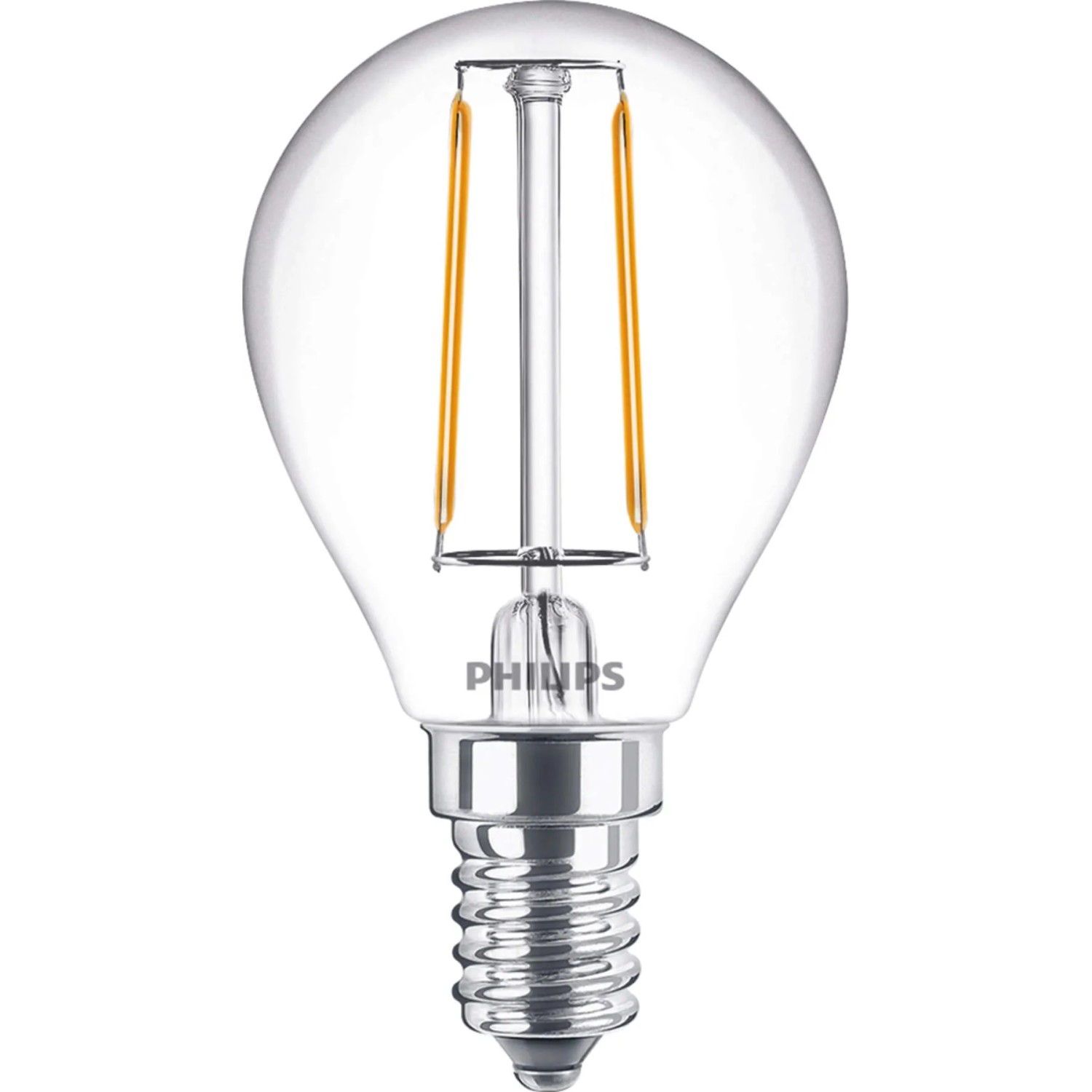 Philips LED-Leuchtmittel E14 Tropfenform 2 W Warmweiß 250,m 8 x 4,5 cm (H x Ø)