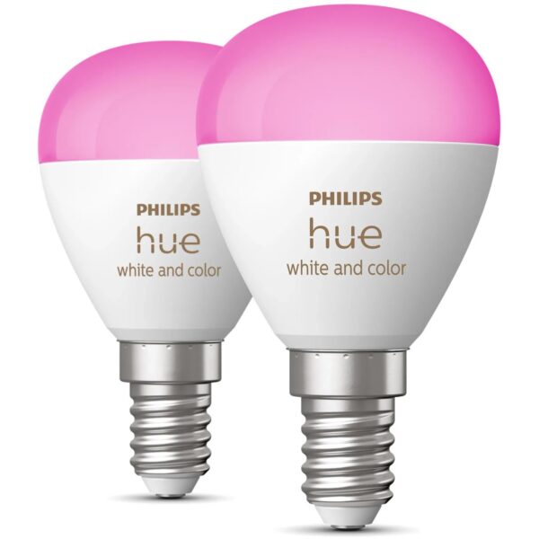 Philips Hue Leuchtmittel E14 Tropfenform 5,1 W
