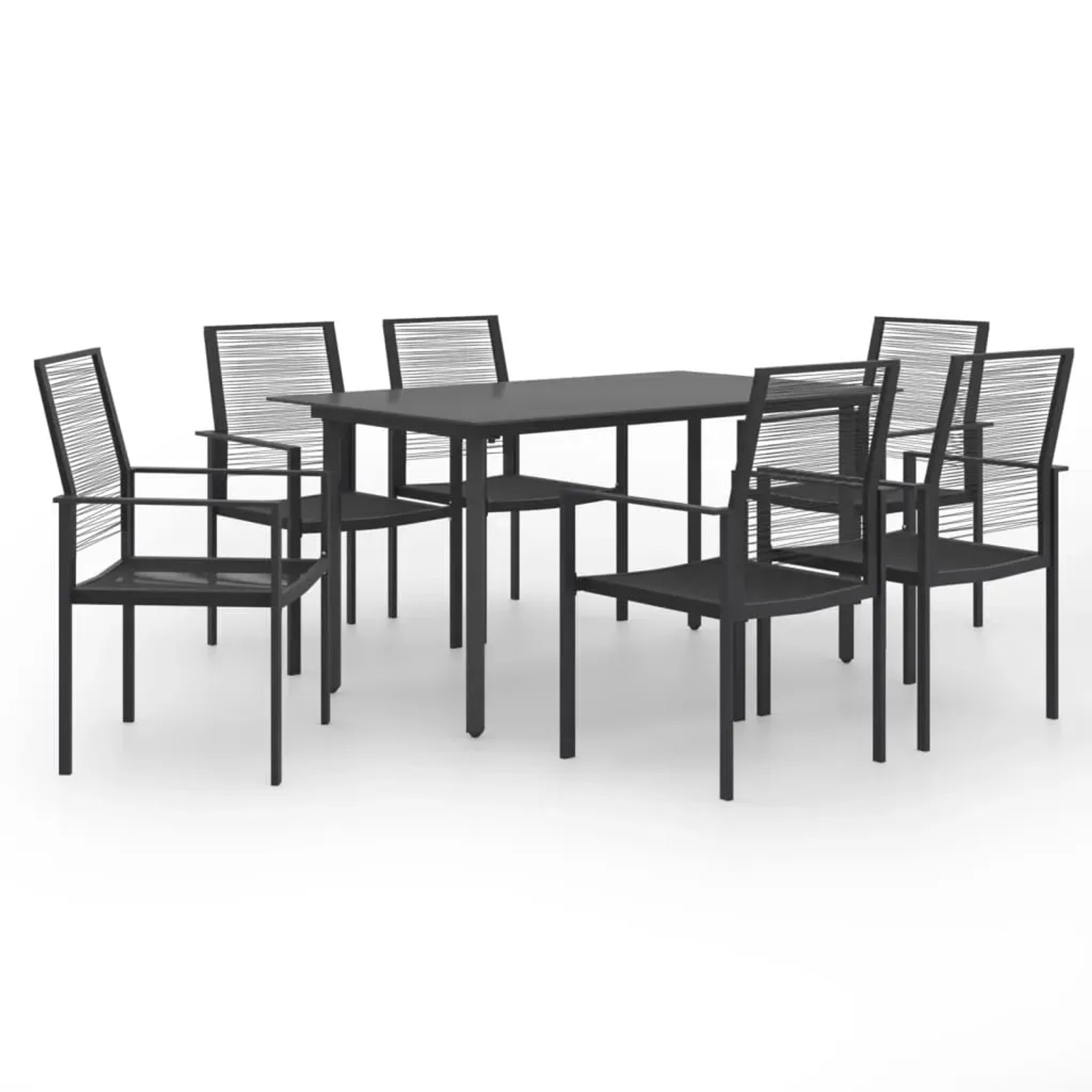 vidaXL 7-Tlg Garten-Essgruppe 3060264