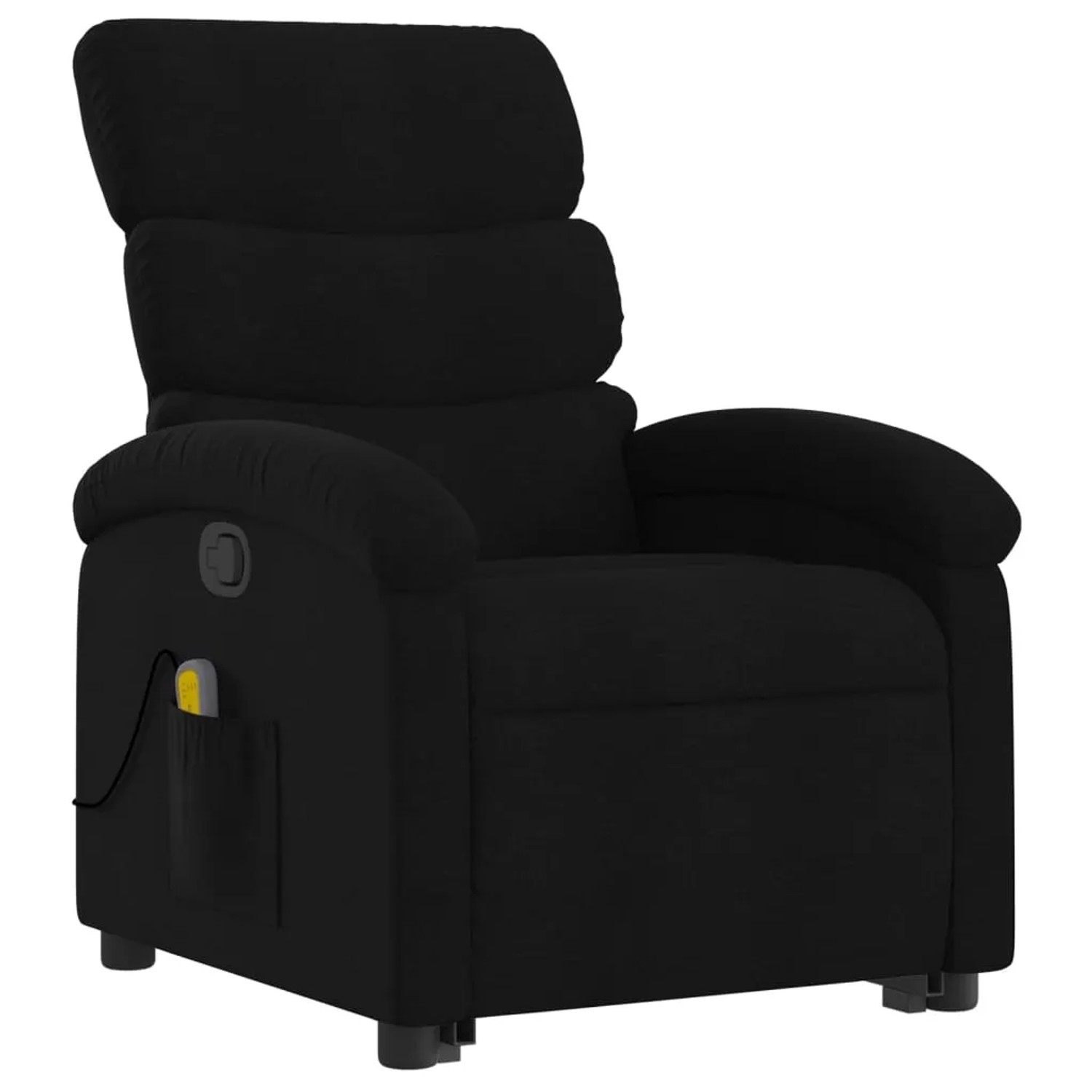 vidaXL Massagesessel mit Aufstehhilfe Schwarz Stoff Modell 4