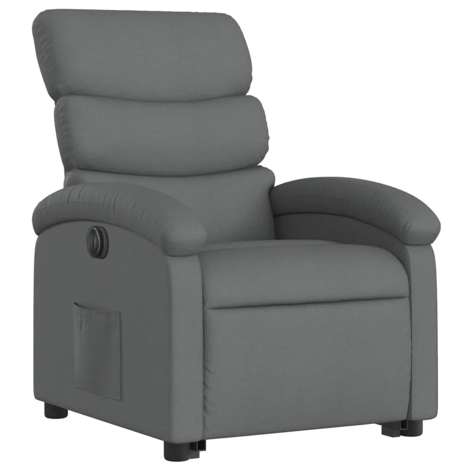 vidaXL Relaxsessel mit Aufstehhilfe Elektrisch Dunkelgrau Stoff Modell 3