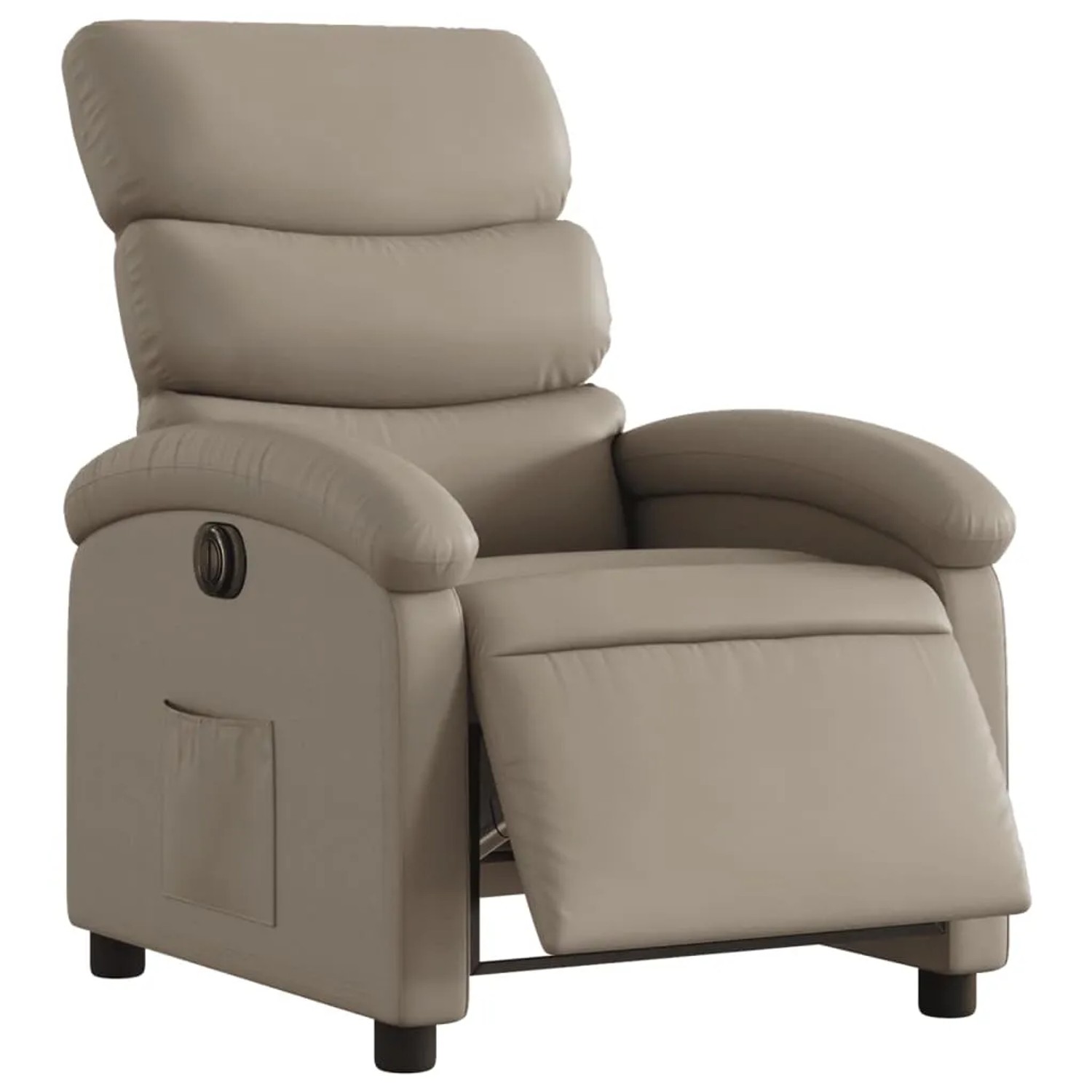 vidaXL Relaxsessel Elektrisch Cappuccino-Braun Kunstleder Modell 15