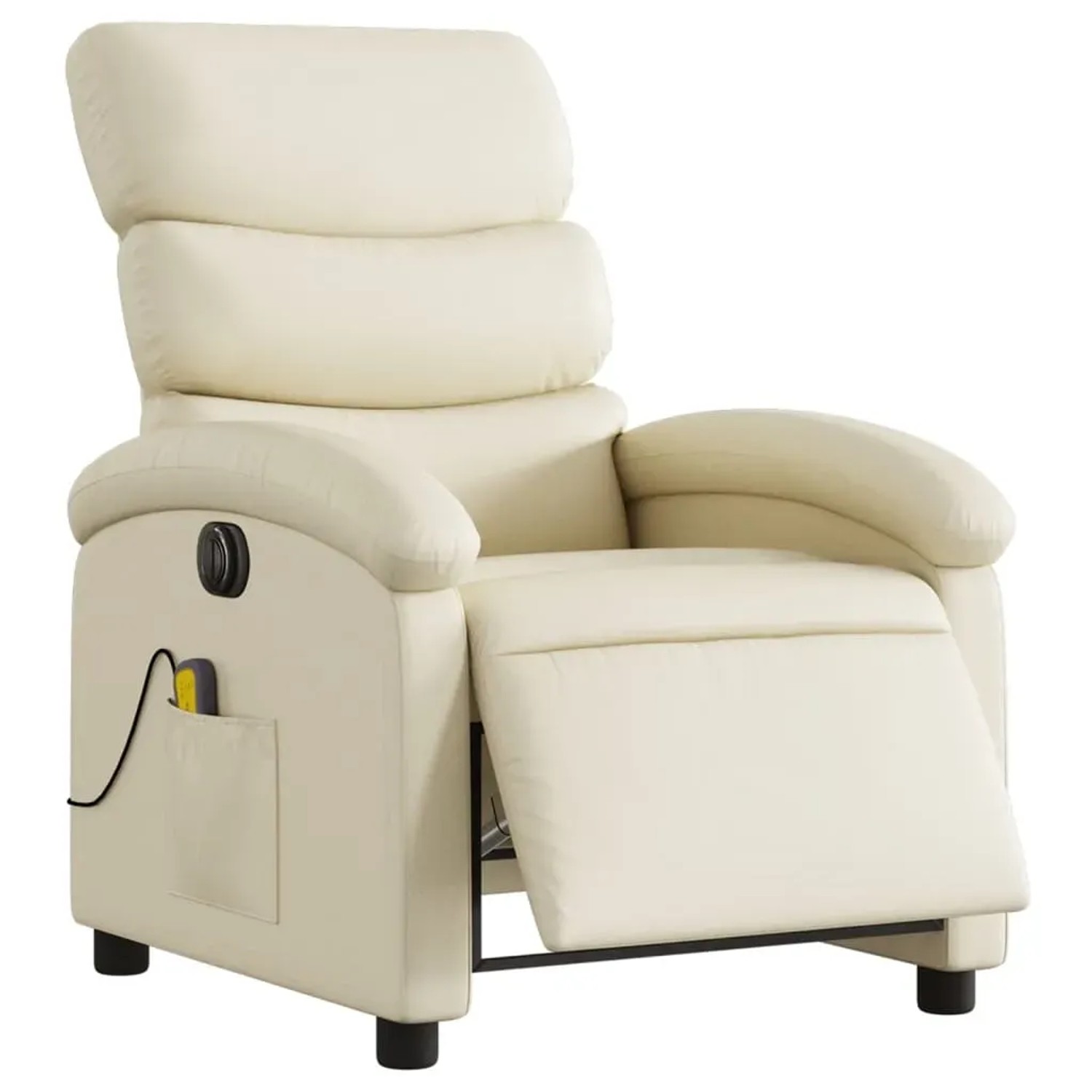 vidaXL Massagesessel Elektrisch Creme Kunstleder Modell 4