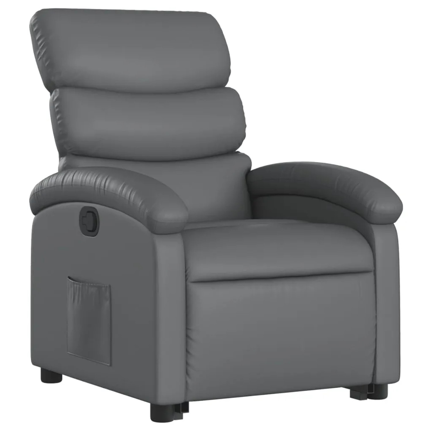 vidaXL Relaxsessel mit Aufstehhilfe Grau Kunstleder Modell 6