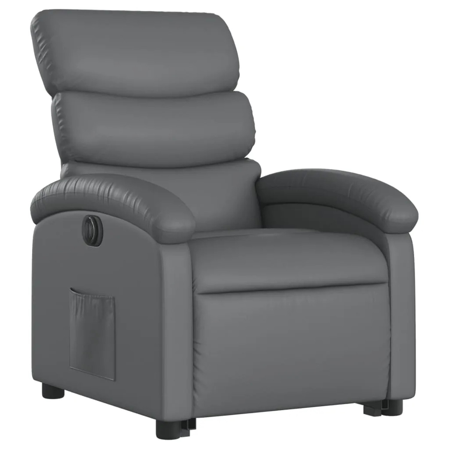 vidaXL Relaxsessel mit Aufstehhilfe Elektrisch Grau Kunstleder Modell 4