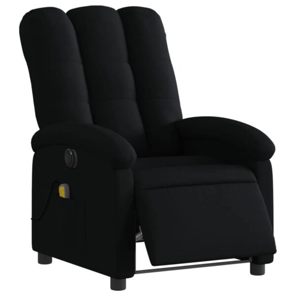 vidaXL Massagesessel Elektrisch Schwarz Samt Modell 6
