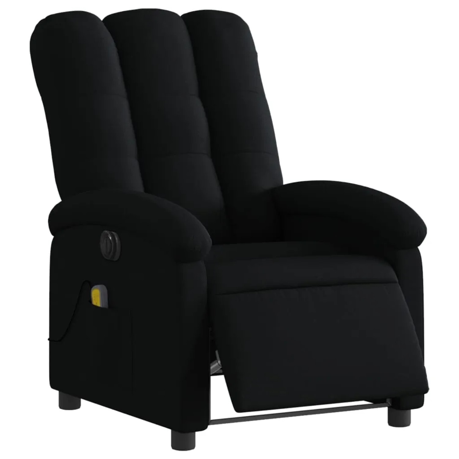 vidaXL Massagesessel Elektrisch Schwarz Samt Modell 6