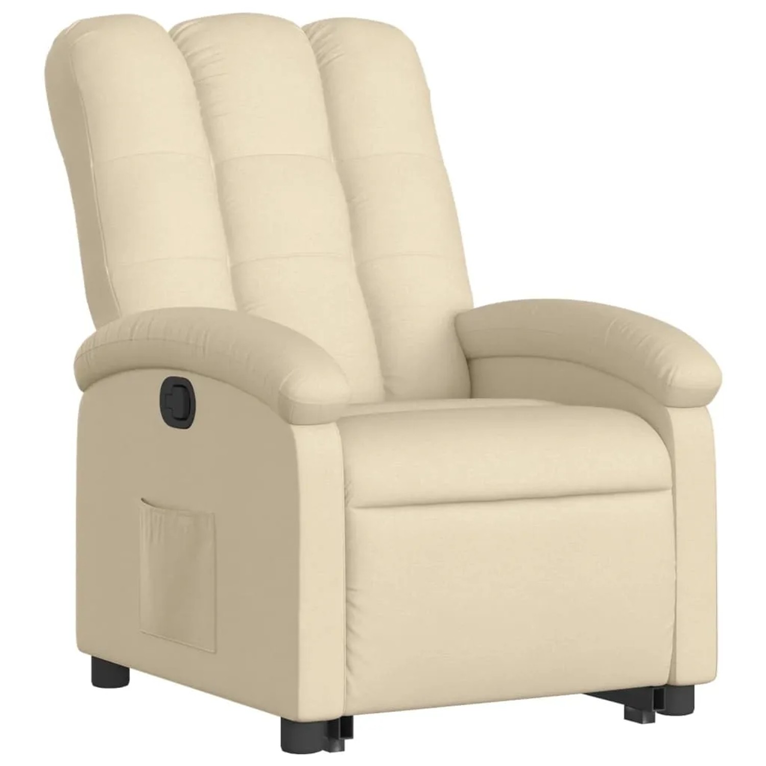 vidaXL Relaxsessel mit Aufstehhilfe Creme Stoff Modell 13